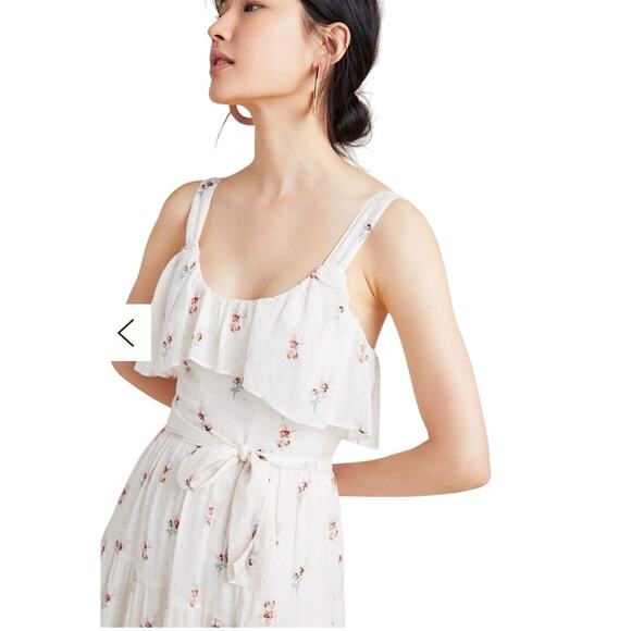 PAIGE Dresses & Skirts - NWT Paige Women's Tevin Maxi Dress SZ Medium Tiered Cottagecore Fairycore